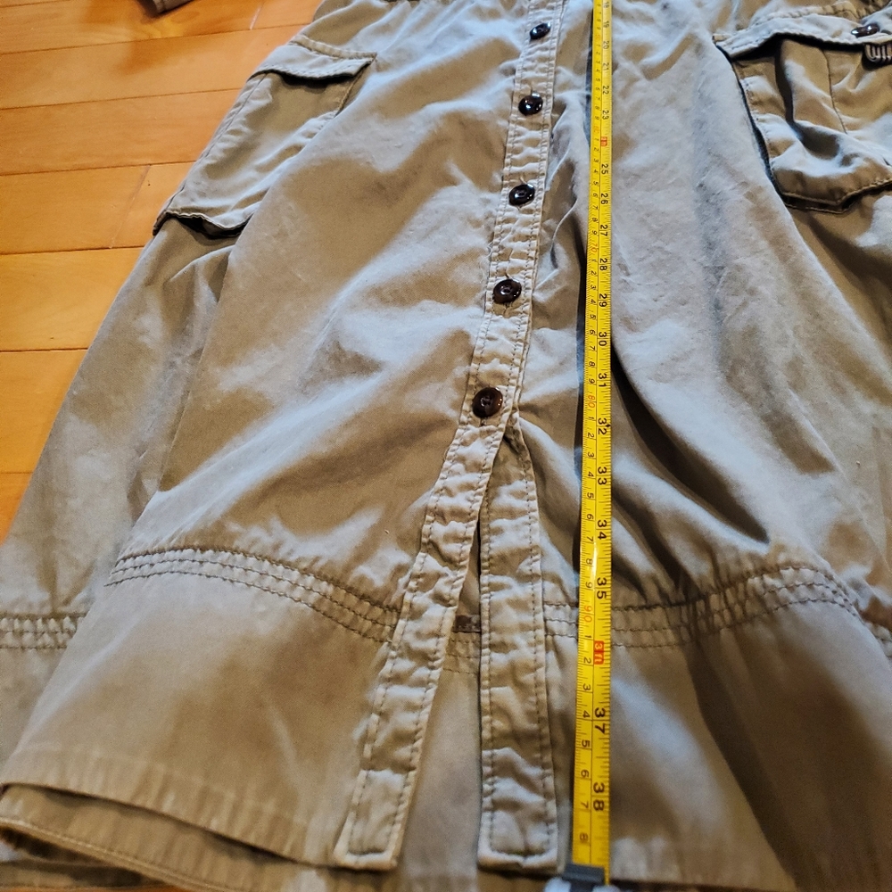 Maeve Olive Green Button-Down Dress - Picture 5 of 5